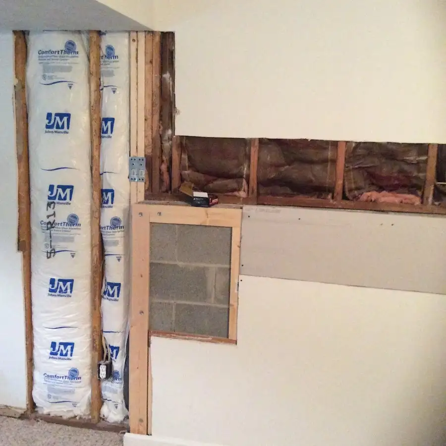 Wall insulation replacement during Structural Drying in Tampa